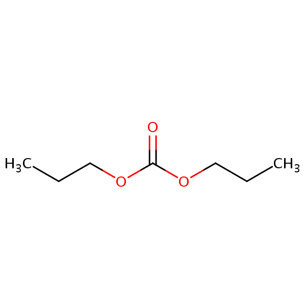 Carbonic acid, dipropyl ester structural formula
