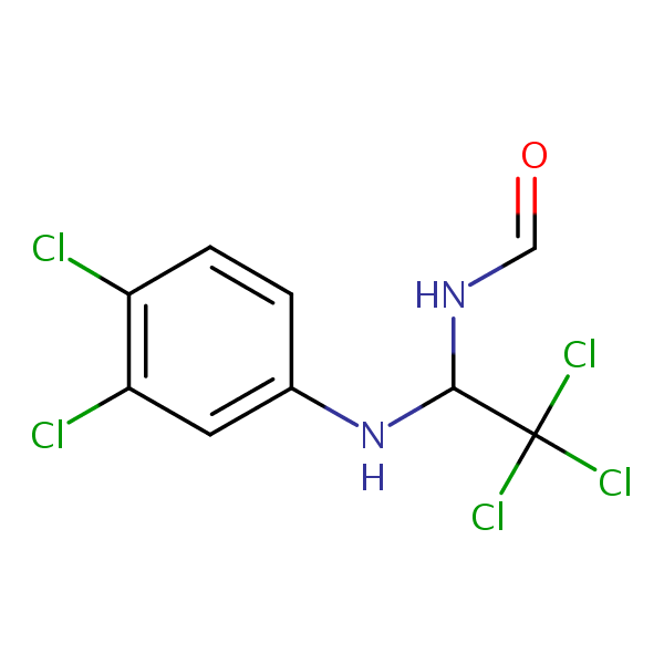 Chloraniformethane structural formula