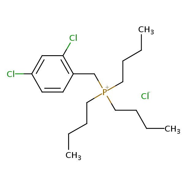 Chlorphonium chloride structural formula