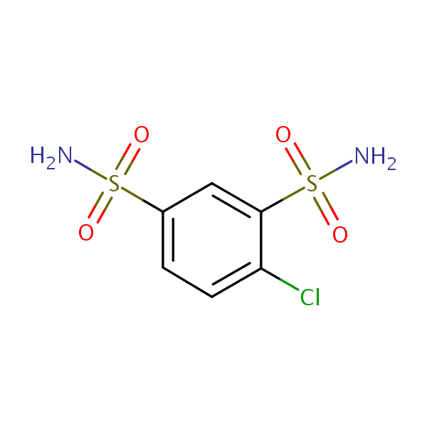 Clofenamide structural formula