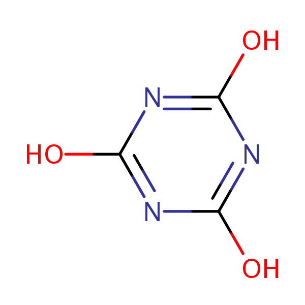 Cyanuric Acid structural formula