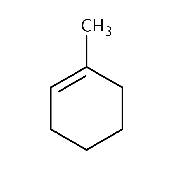 Cyclohexene, 1-methyl- structural formula