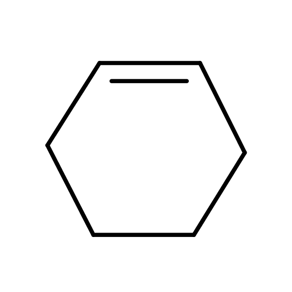 Cyclohexene structural formula
