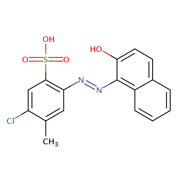 D&C Red No. 9 parent structural formula