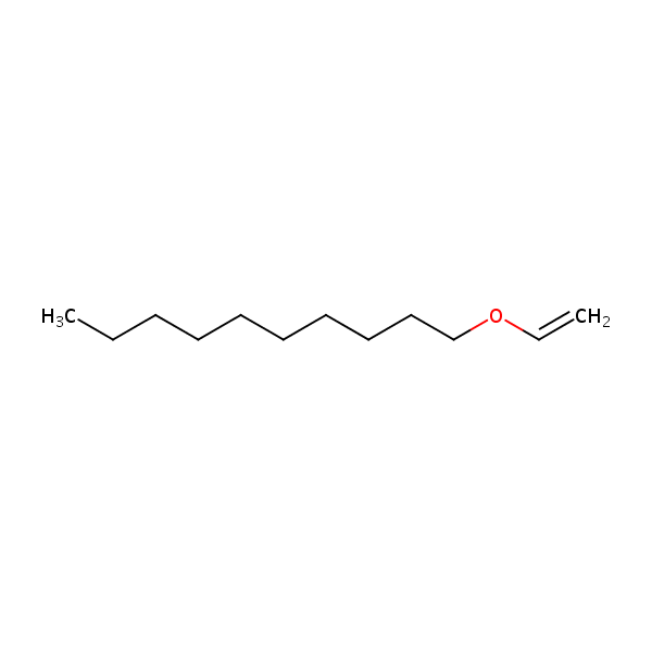 Decane, 1-(ethenyloxy)- structural formula