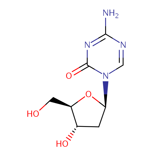 Decitabine structural formula