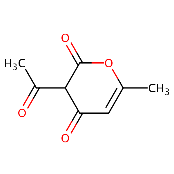 Dehydroacetic acid structural formula