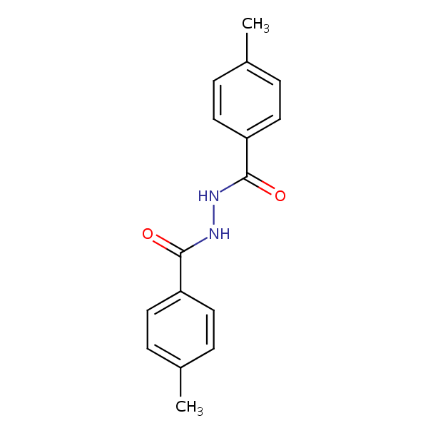 Di-p-toluohydrazide structural formula