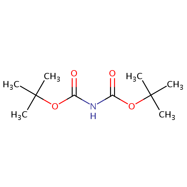 Di-tert-butyl Iminodicarboxylate structural formula
