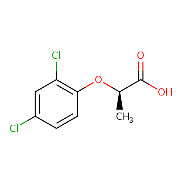 Dichlorprop-P structural formula