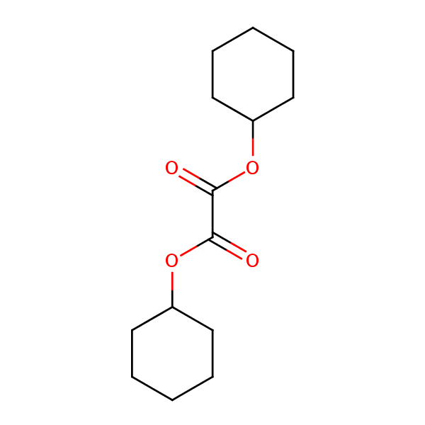Dicyclohexyl oxalate structural formula