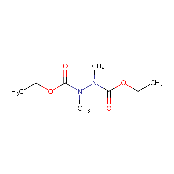 Diethyl 1,2-dimethylbicarbamate structural formula