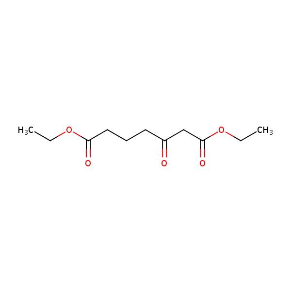 Diethyl 3-oxoheptanedioate structural formula