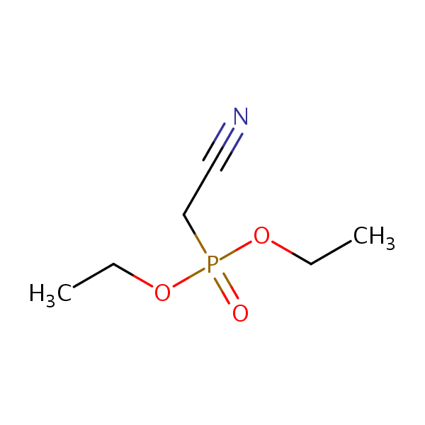 Diethyl (cyanomethyl)phosphonate structural formula