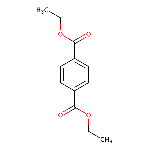 Diethyl terephthalate structural formula