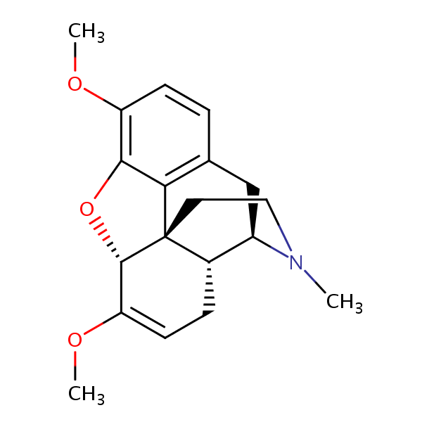Dihydrothebaine structural formula