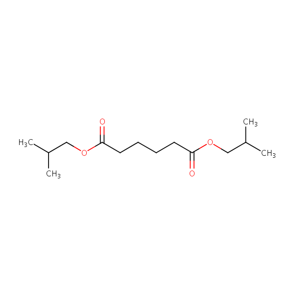 Diisobutyl adipate structural formula