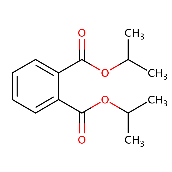 Diisopropyl phthalate structural formula