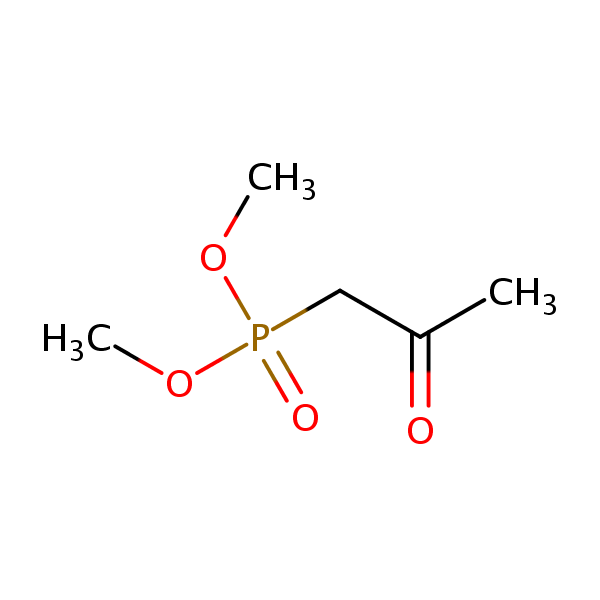 Dimethyl (2-oxopropyl)phosphonate structural formula