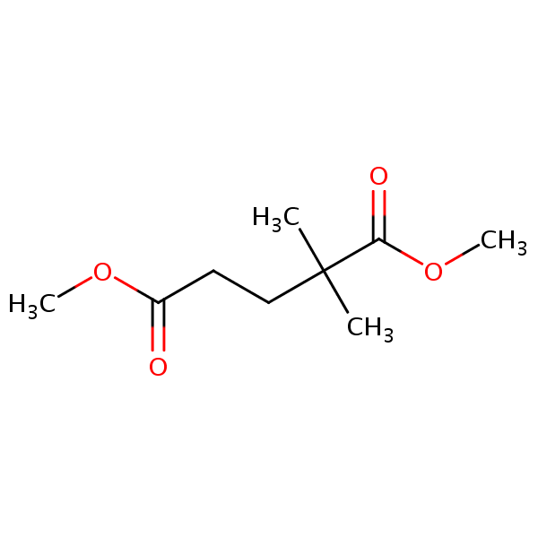 Dimethyl 2,2-dimethylglutarate structural formula