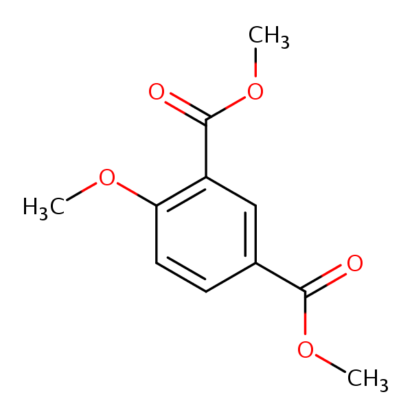 Dimethyl 4-methoxyisophthalate structural formula