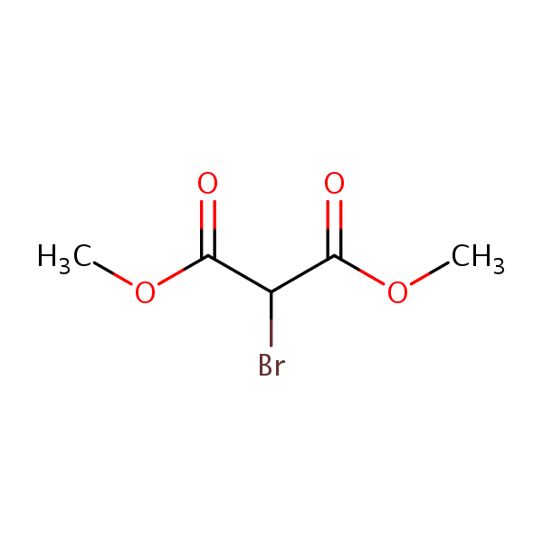 Dimethyl bromomalonate structural formula