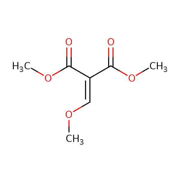 Dimethyl methoxymethylenemalonate structural formula