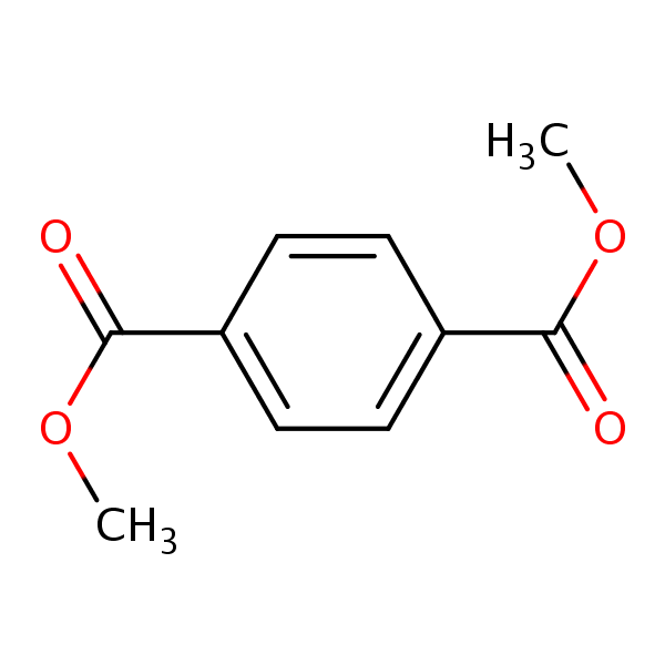 Dimethyl terephthalate structural formula