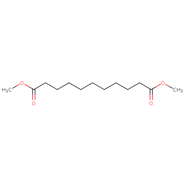 Dimethyl undecanedioate structural formula