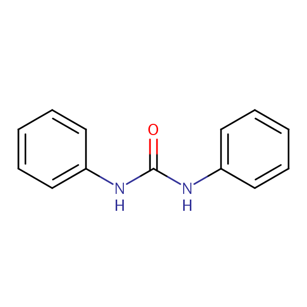 Diphenylurea structural formula