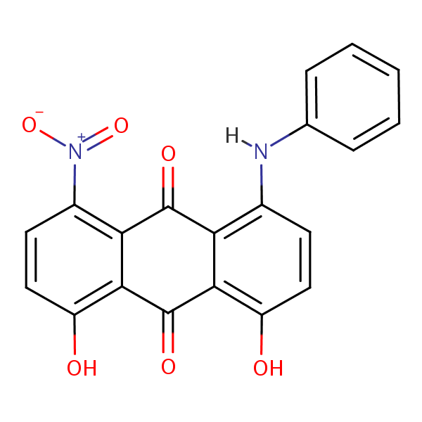 Disperse Blue 77 structural formula
