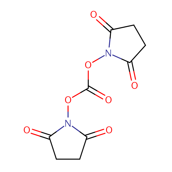 Di(succinimido) carbonate structural formula