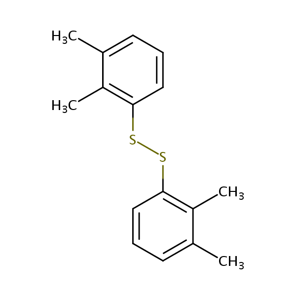 Disulfide, bis(2,3-dimethylphenyl) structural formula