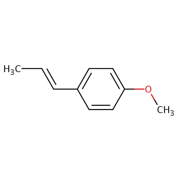 (E)-Anethole structural formula