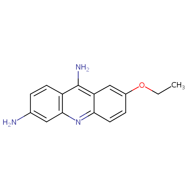 Ethacridine structural formula