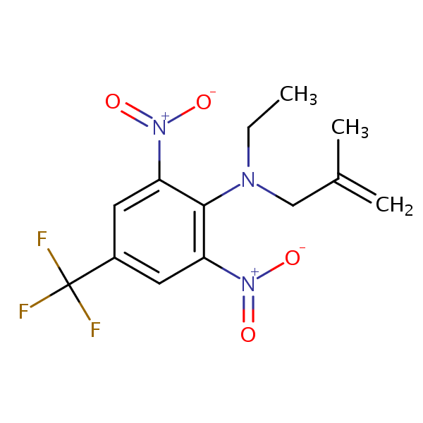 Ethalfluralin structural formula