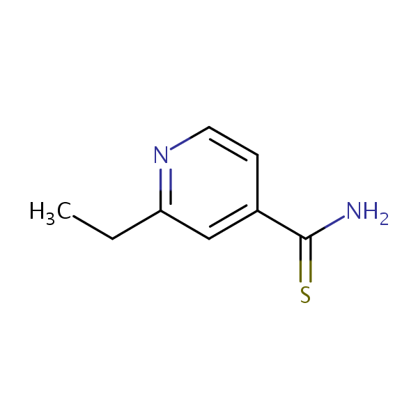 Ethionamide structural formula