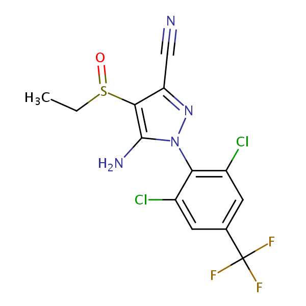 Ethiprole structural formula
