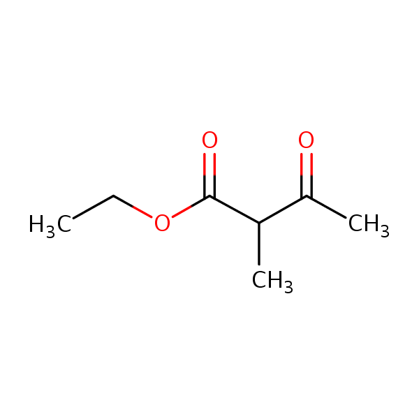 Ethyl-2-methyl acetoacetate structural formula