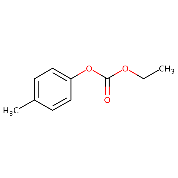 Ethyl 4-Methylphenyl carbonate structural formula