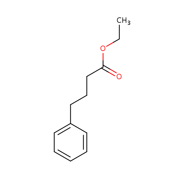 Ethyl 4-phenyl butyrate structural formula