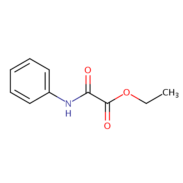 Ethyl oxanilate structural formula