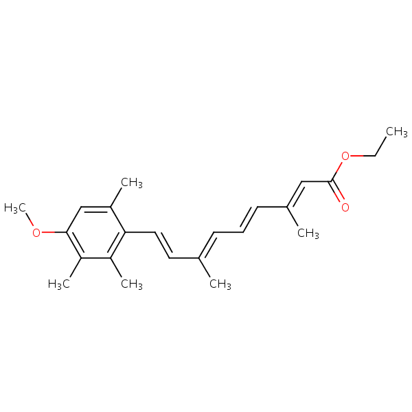 Etretinate structural formula
