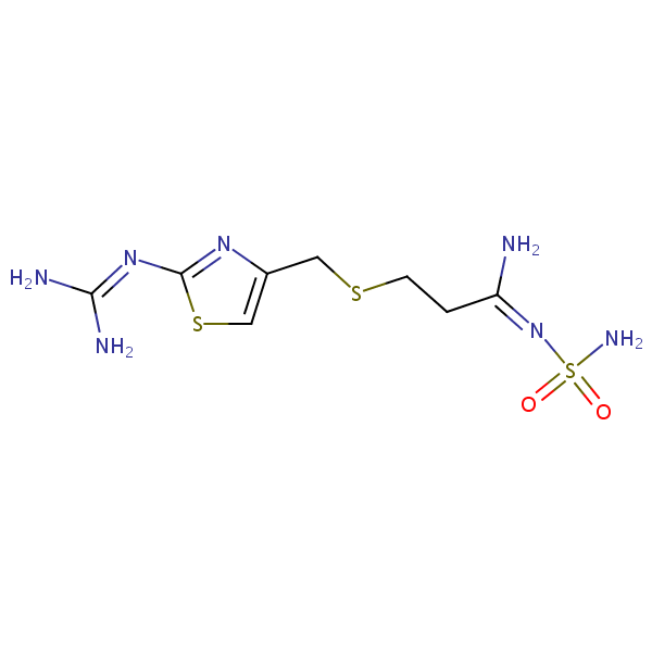 Famotidine structural formula
