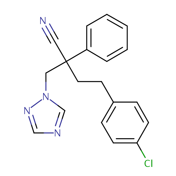 Fenbuconazole structural formula