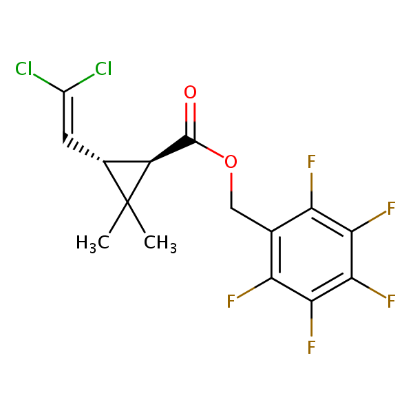 Fenfluthrin structural formula