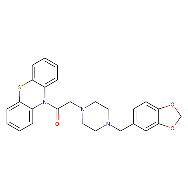 Fenoverine structural formula