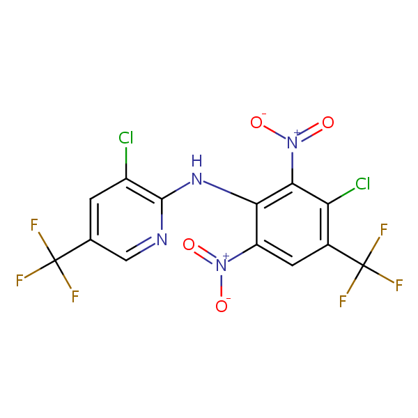 Fluazinam structural formula