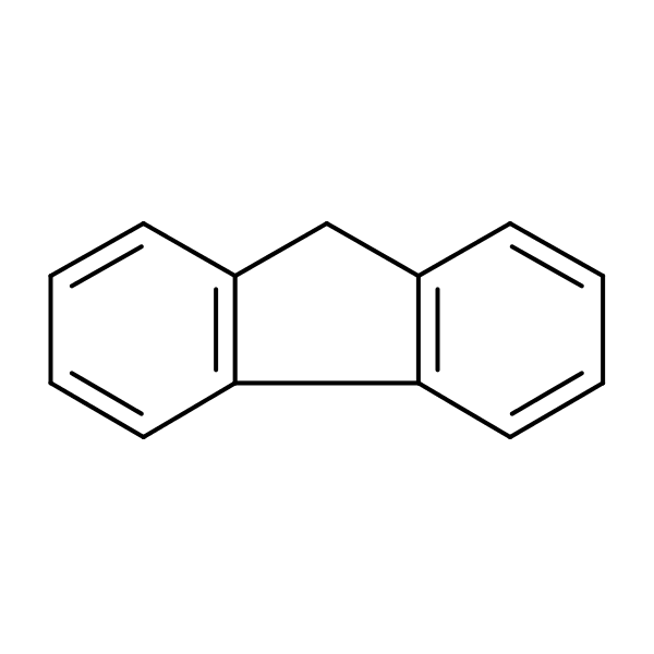 Fluorene structural formula