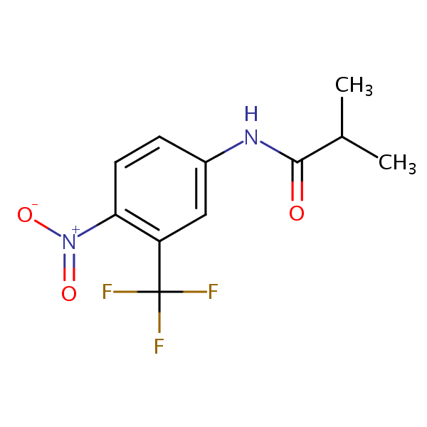 Flutamide structural formula